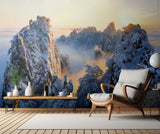 Sunrise at Mt. Huang Shan Poster och Canvastavla