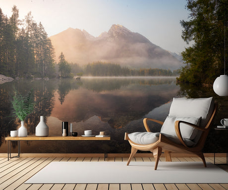 Glowing Mist Poster och Canvastavla