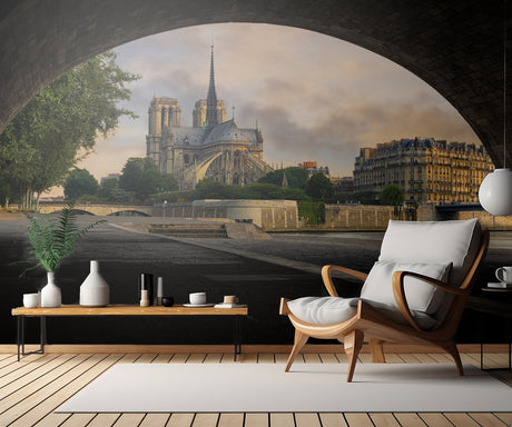 Early Paris Poster och Canvastavla