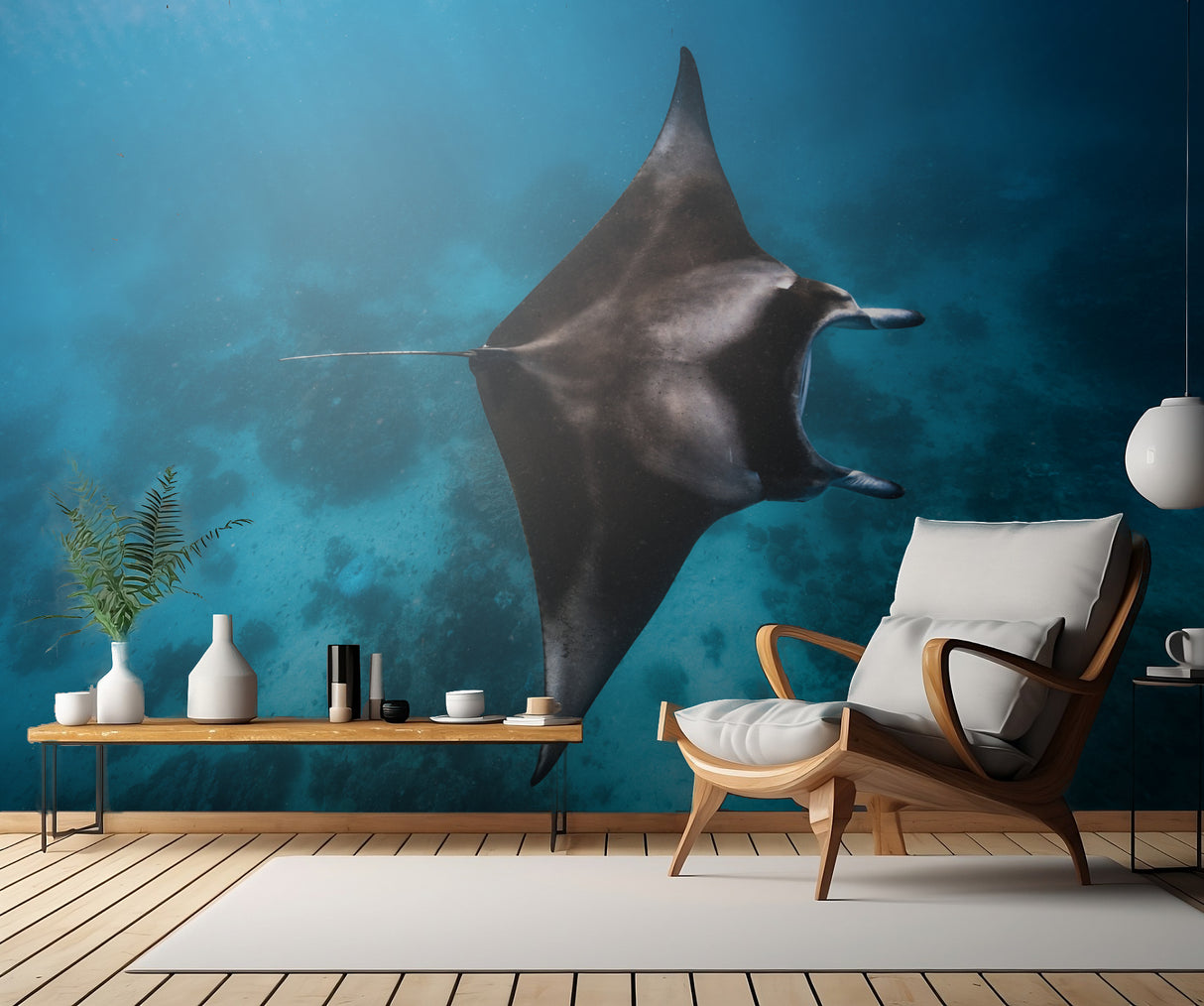 Manta fly!!! Poster och Canvastavla