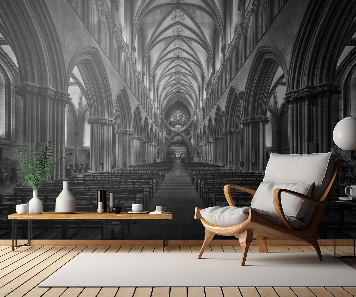 Wells Cathedral Poster och Canvastavla