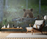 Beware - Brown Bear Poster och Canvastavla