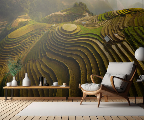 mu cang chai - vietnam Poster och Canvastavla