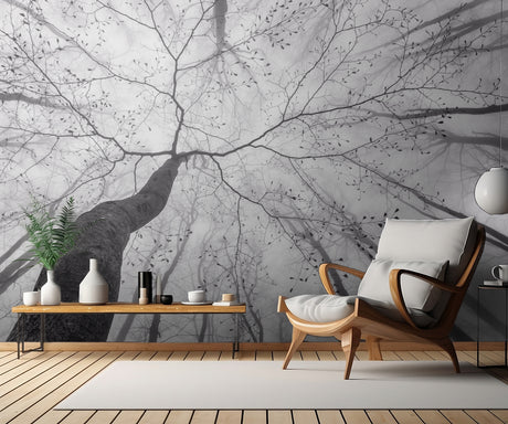 A view of the tree crown Poster och Canvastavla