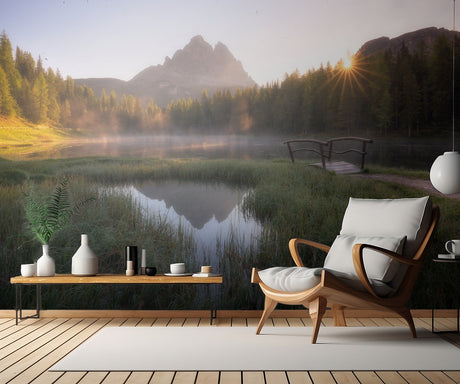 Morning Silence Poster och Canvastavla