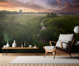 Morning on Kes'ma River Poster och Canvastavla
