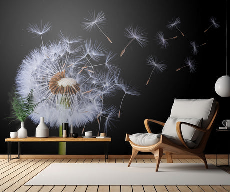 Dandelion Blowing Poster och Canvastavla