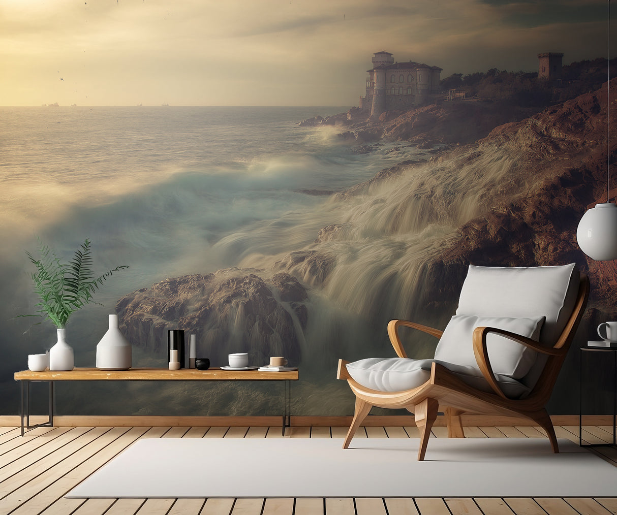 GOLDEN STORM Poster och Canvastavla
