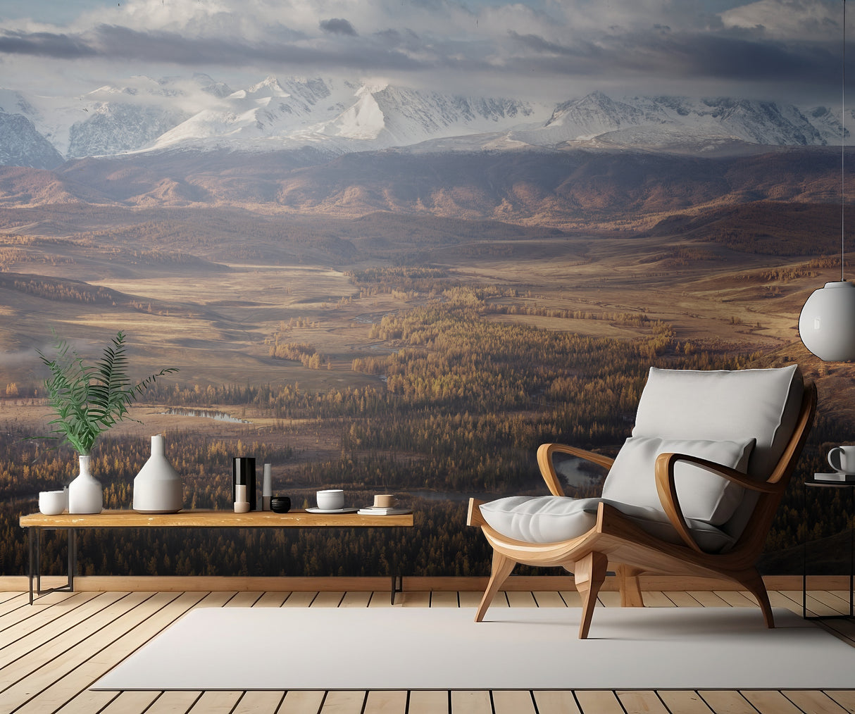 Autumn Altai mountains Poster och Canvastavla