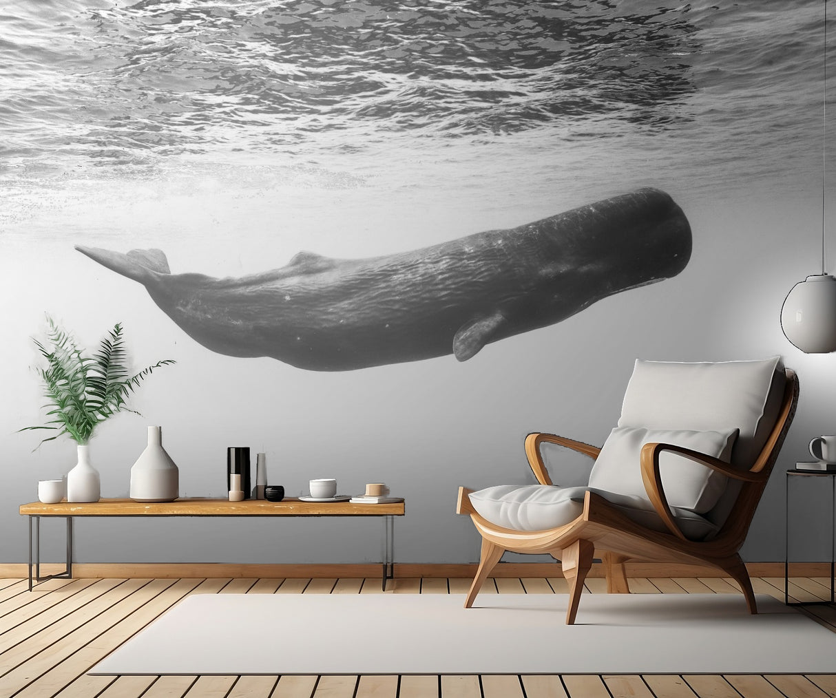 Sperm whale Poster och Canvastavla