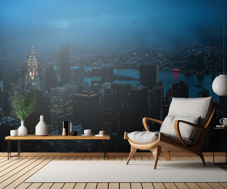 rainy day in the city Poster och Canvastavla