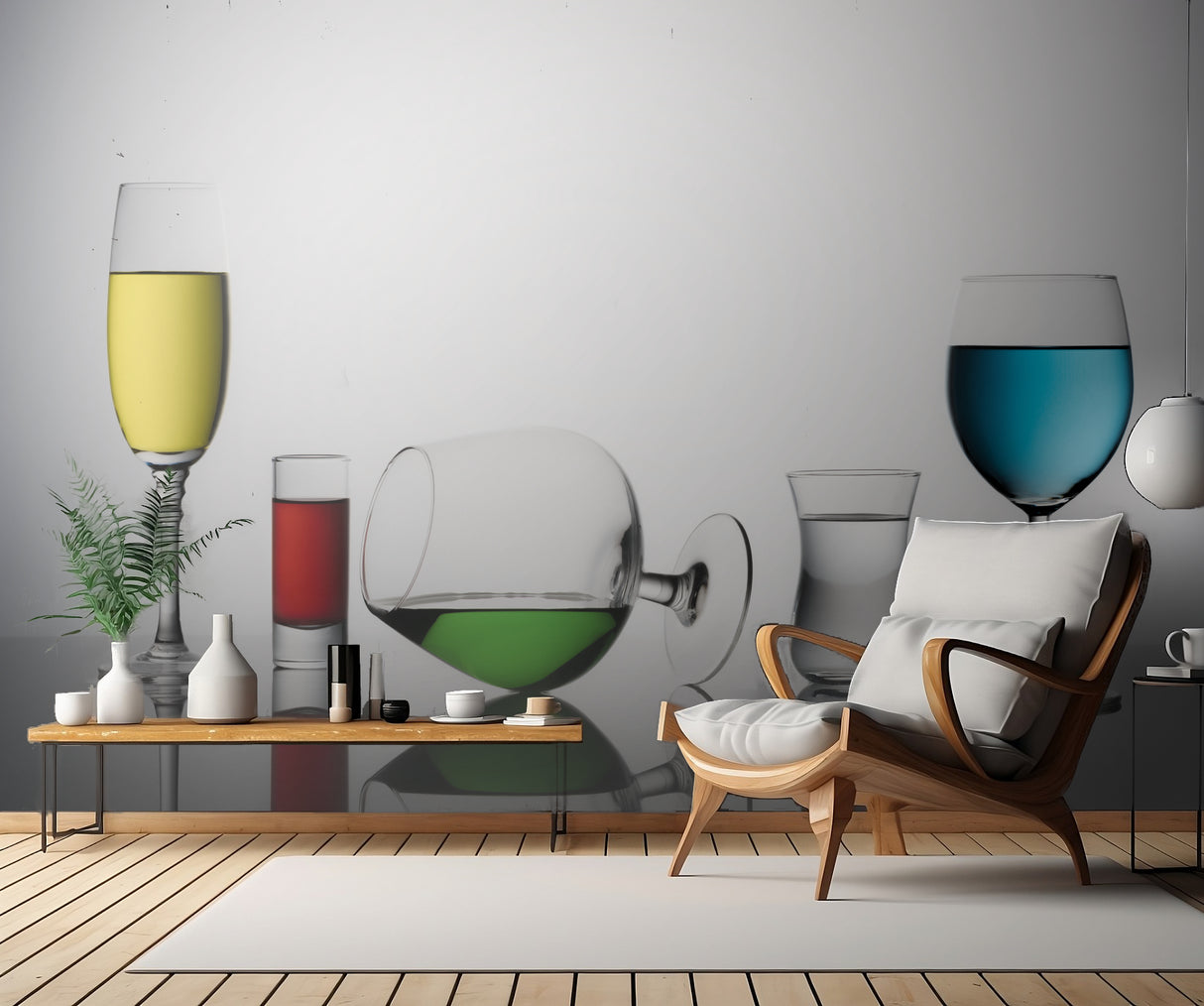 color liqued Poster och Canvastavla