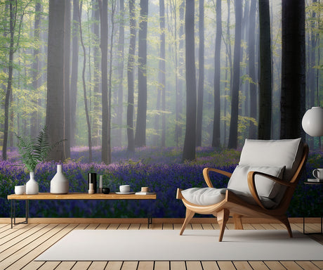 Bluebells Poster och Canvastavla