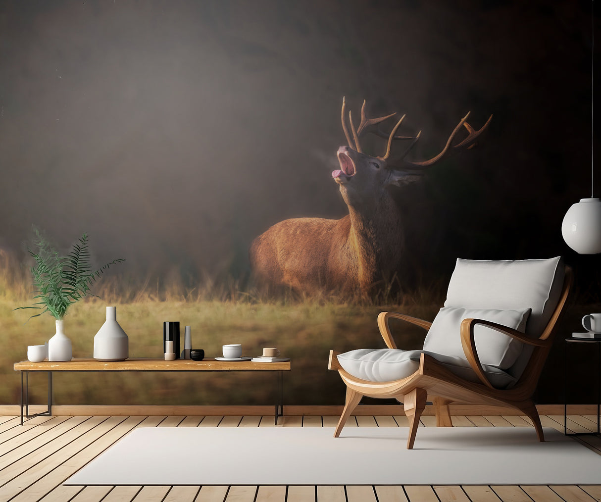 The deer's zeal Poster och Canvastavla