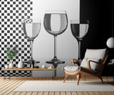 Black&amp;White glasses Poster och Canvastavla