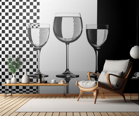 Black&amp;White glasses Poster och Canvastavla