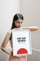 Manchester United - Glory, glory man united poster 2 Min Poster