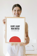 Manchester United - Glory, glory man united poster 1 Min Poster