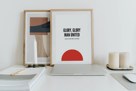 Manchester United - Glory, glory man united poster 1 Min Poster