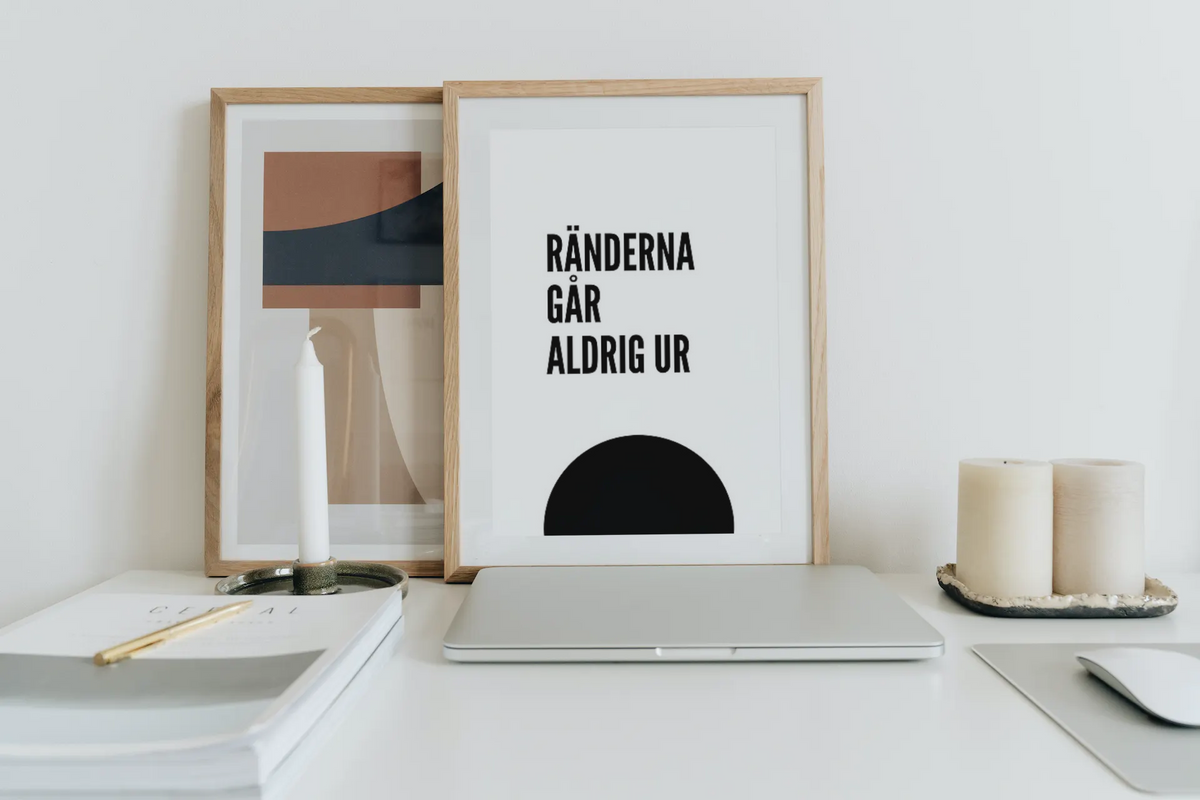 Landskrona Bois Blackball - Ränderna går aldrig ur Min Poster