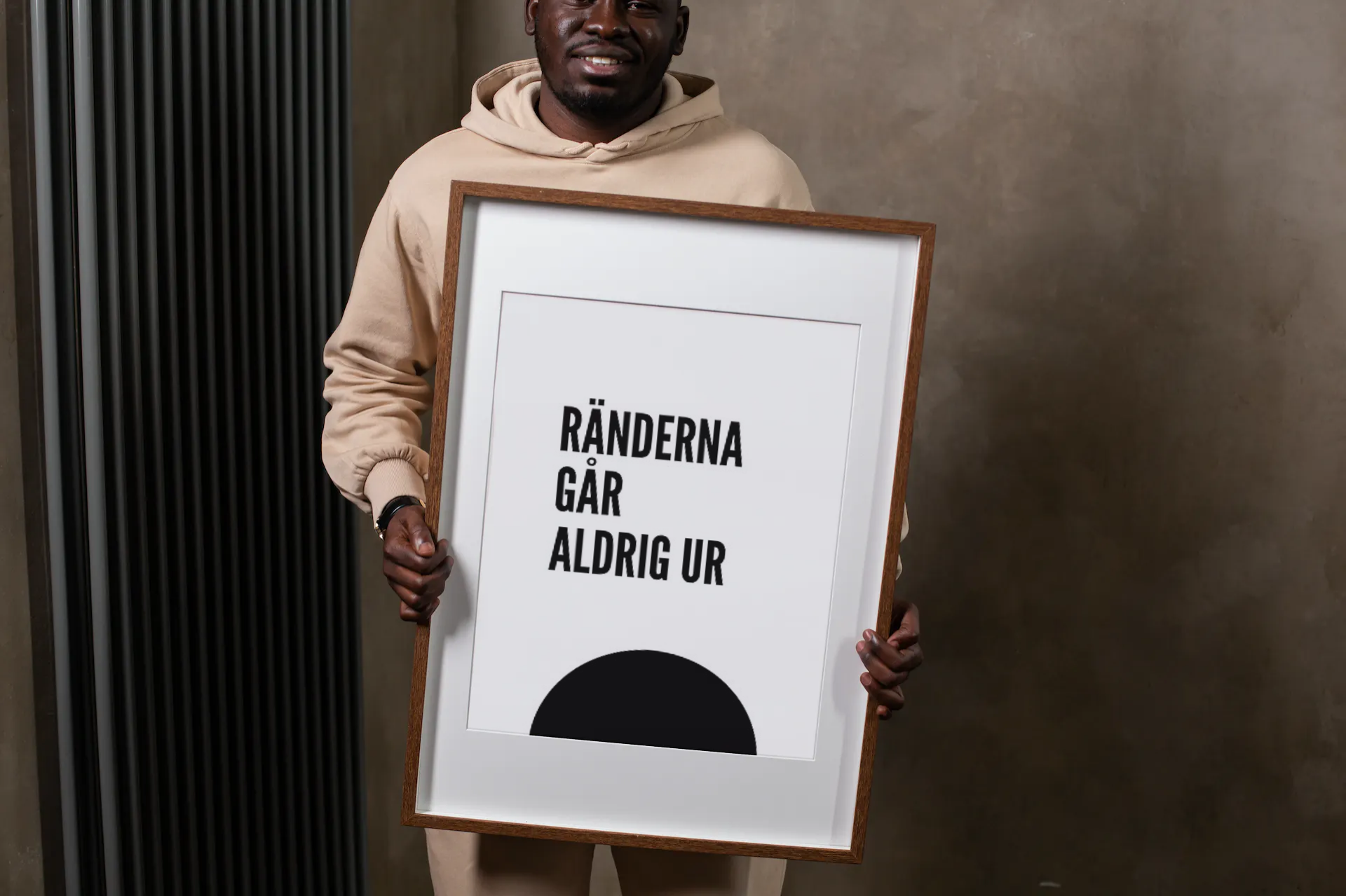 Landskrona Bois Blackball - Ränderna går aldrig ur Min Poster