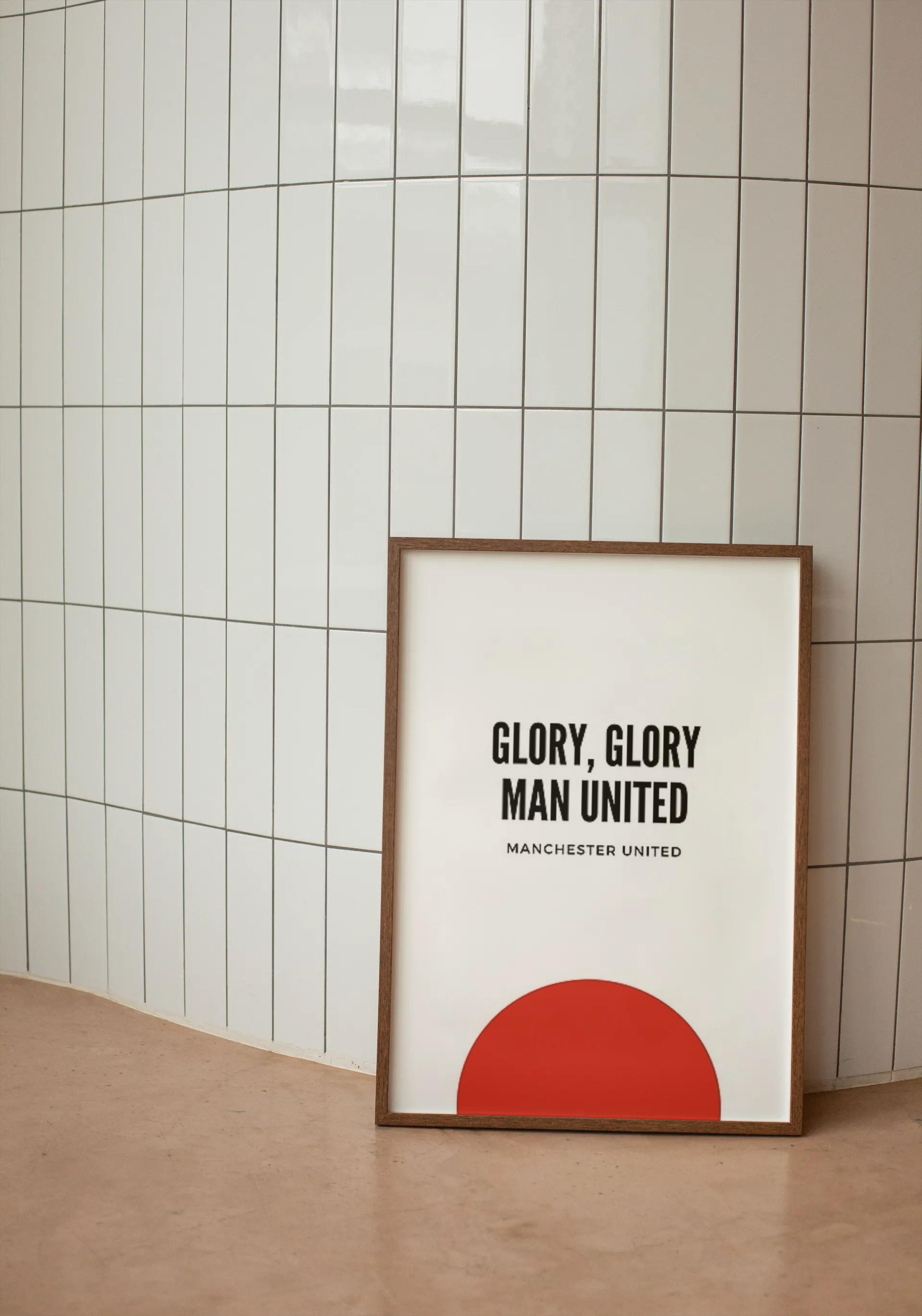 Manchester United - Glory, glory man united poster 2 Min Poster