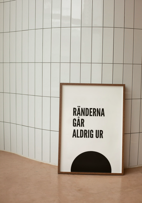 Landskrona Bois Blackball - Ränderna går aldrig ur Min Poster