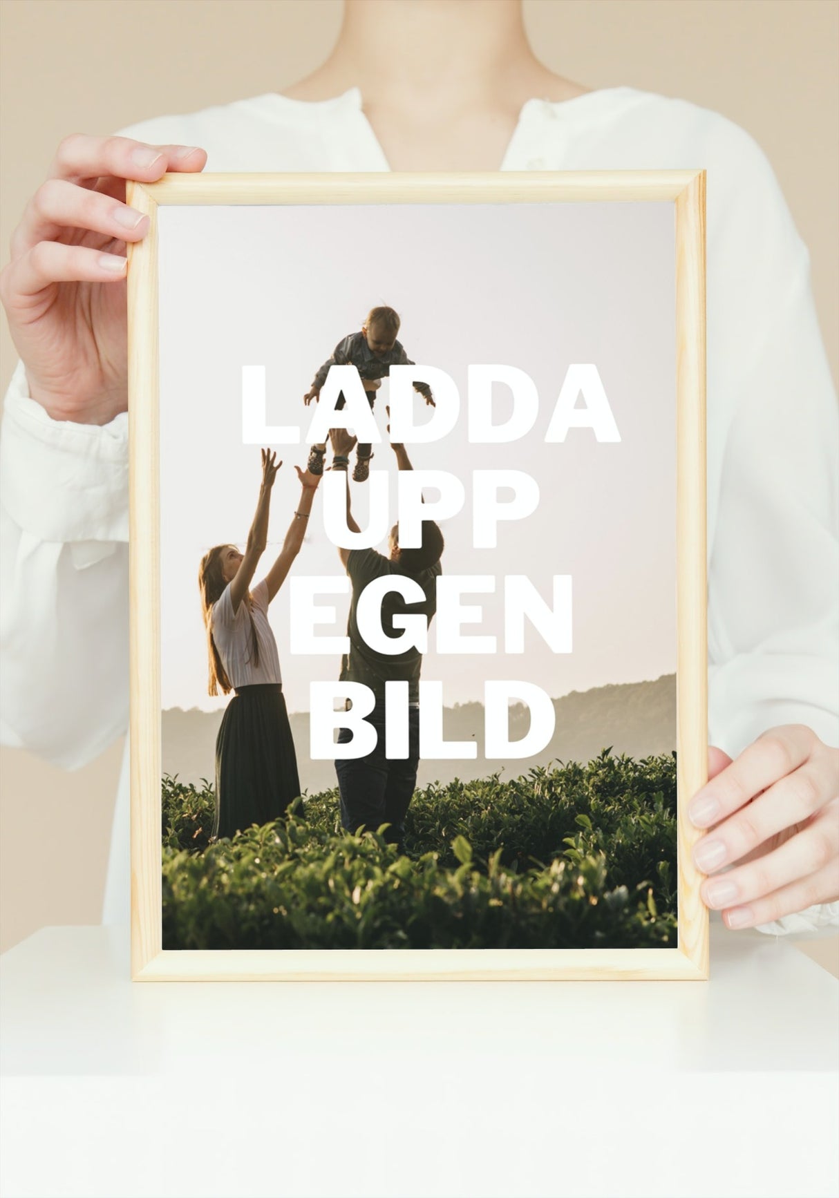 Ladda upp egen bild - 70x100 Min Poster