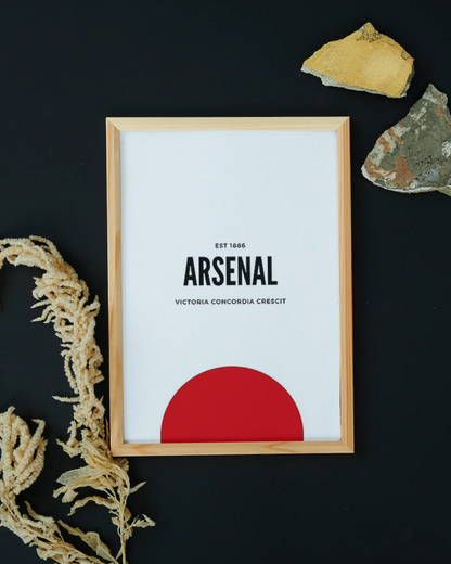Arsenal Redball 2 Poster Min Poster