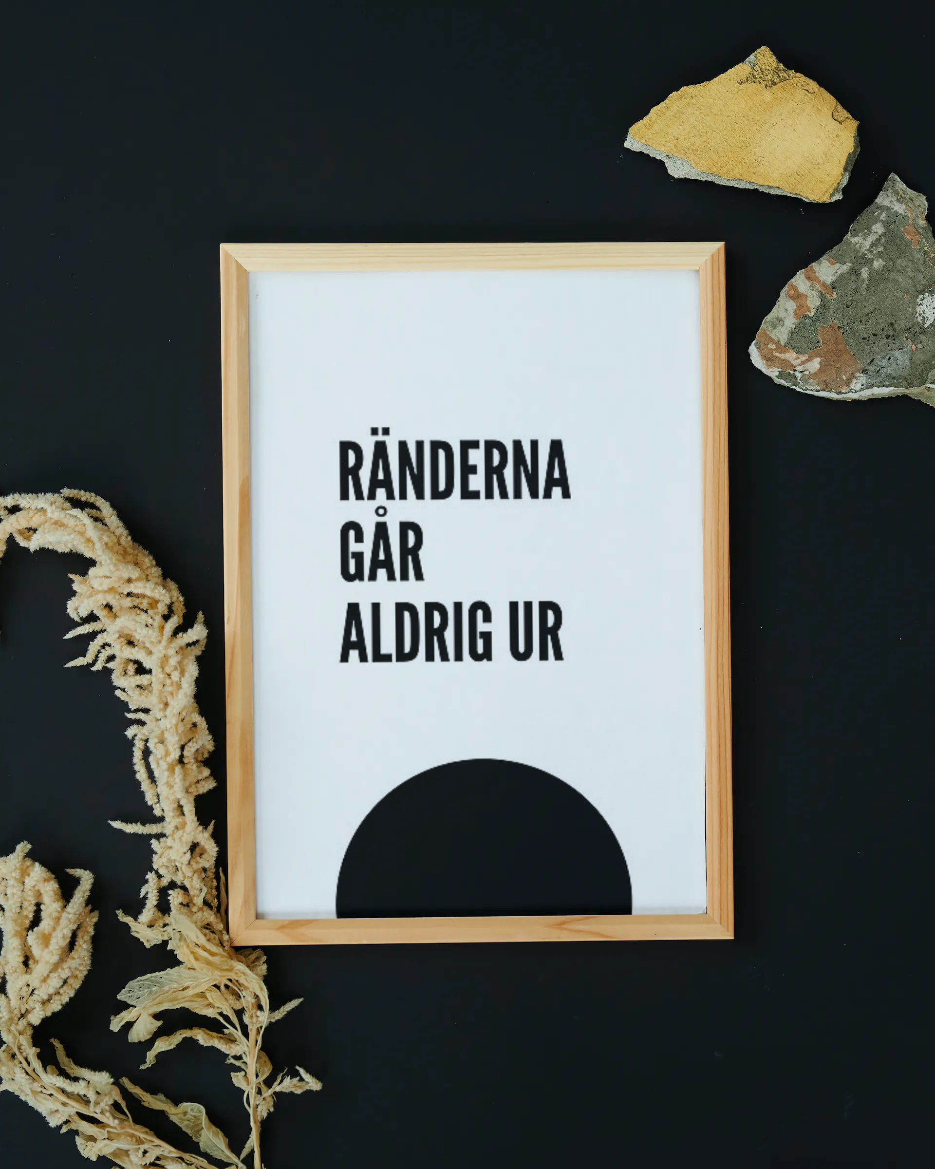 Landskrona Bois Blackball - Ränderna går aldrig ur Min Poster